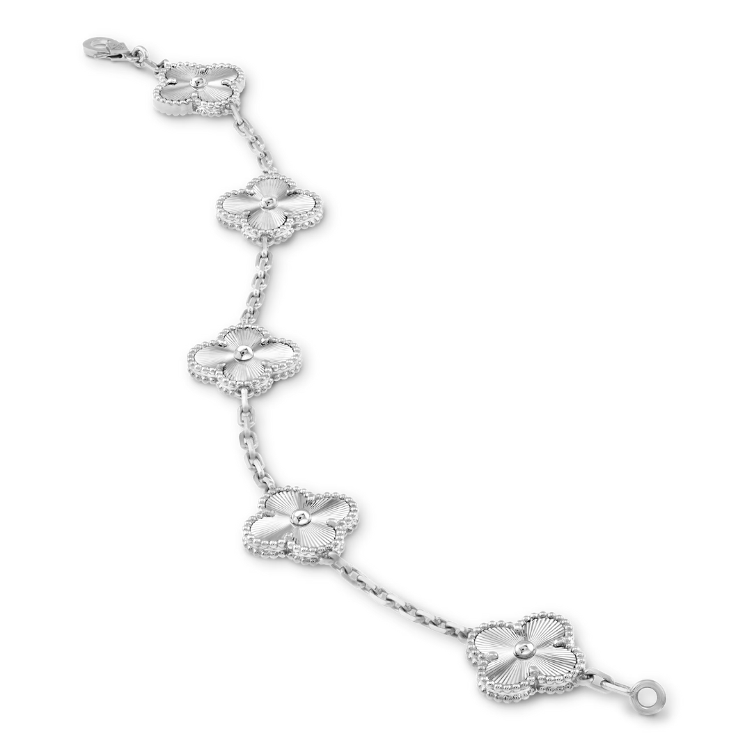 KLEEBLATT | Silberarmband