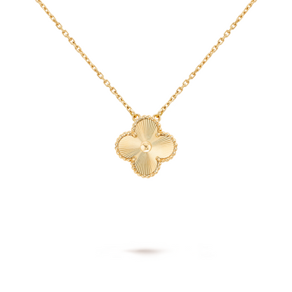 KLEEBLATT | Goldene Halskette