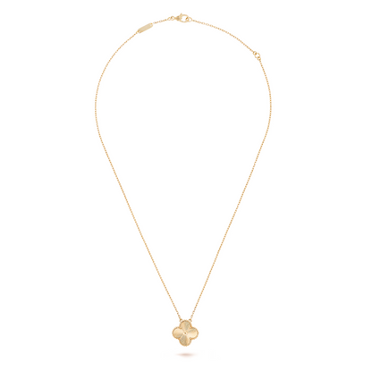KLEEBLATT | Goldene Halskette