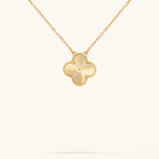 KLEEBLATT | Goldene Halskette