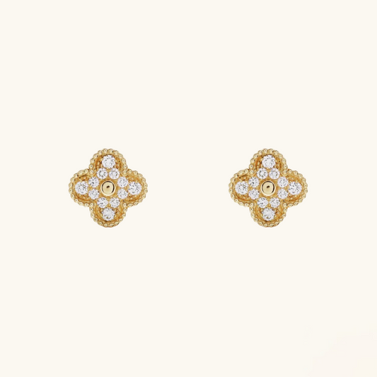 KLEEBLATT | Gold Ohrringe Prestige